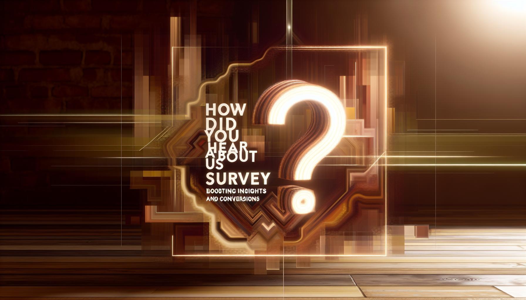 How Did You Hear About Us Survey: Boosting Insights and Conversions