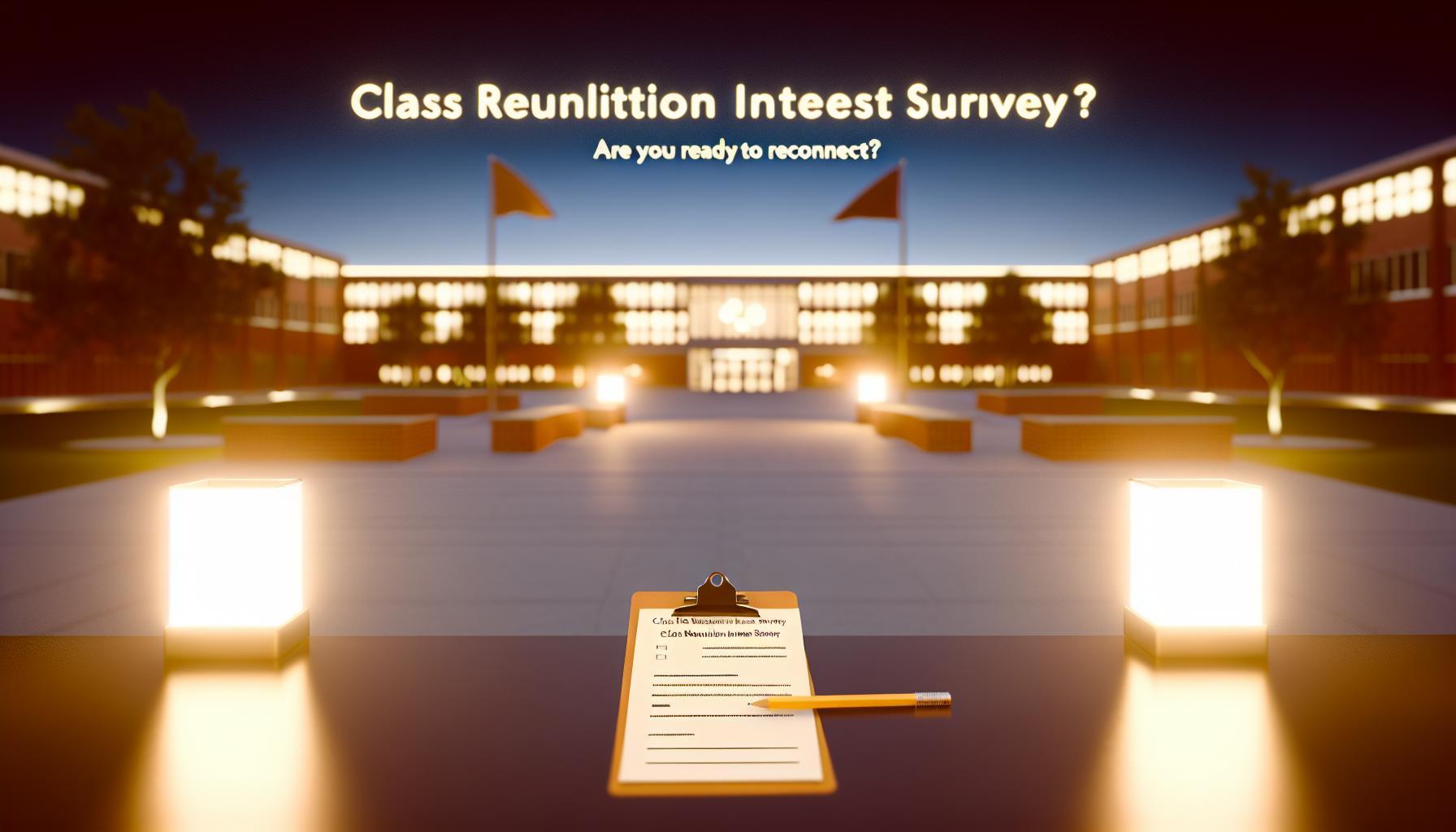 Class Reunion Interest Survey: Are You Ready to Reconnect?