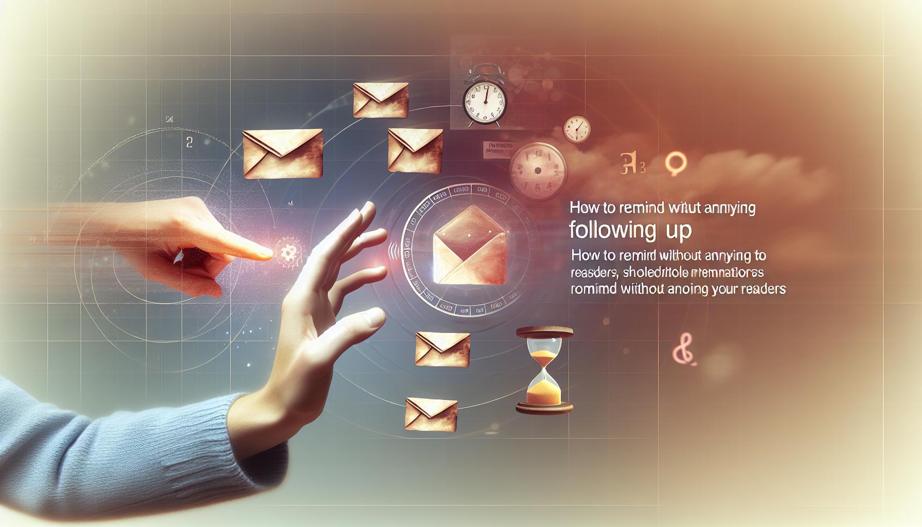 Following Up: How to Remind Without Annoying Your Readers