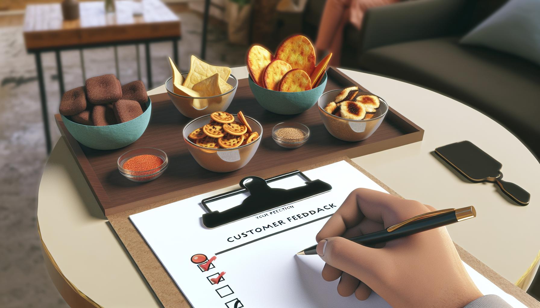 Customer Feedback: Crafting the Perfect Snack Selection