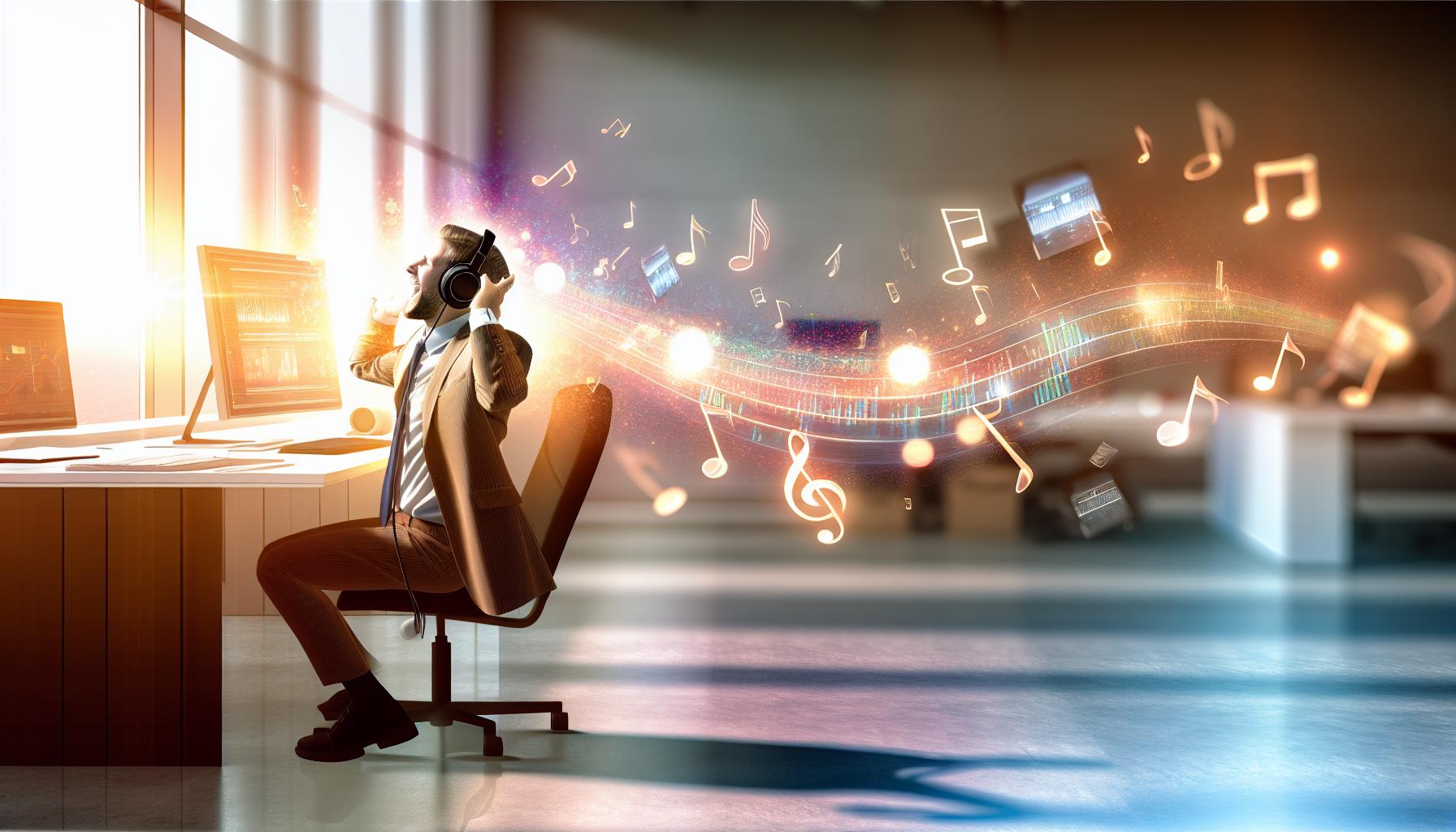 The Science Behind Music and Motivation in the Workplace