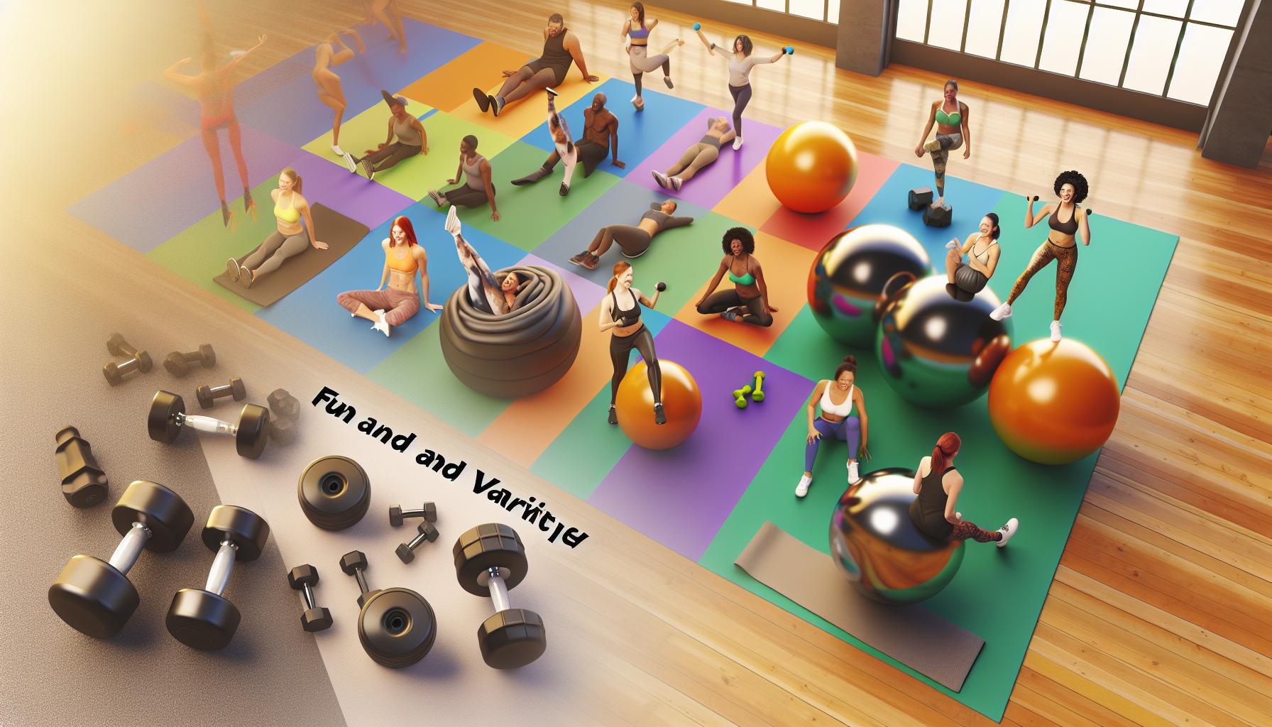 Fun and Variety in Workouts: How to Keep Your Fitness Routine Fresh